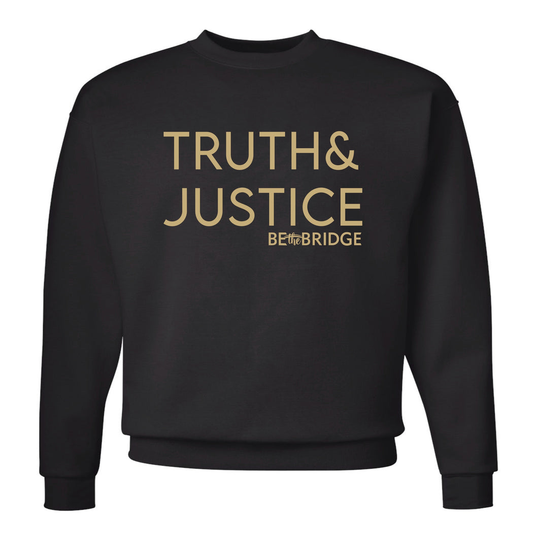 Truth & Justice Sweatshirt Black